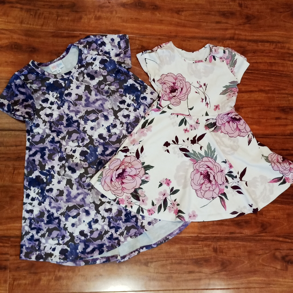 Short Sleeve Dress Bundle, 4T